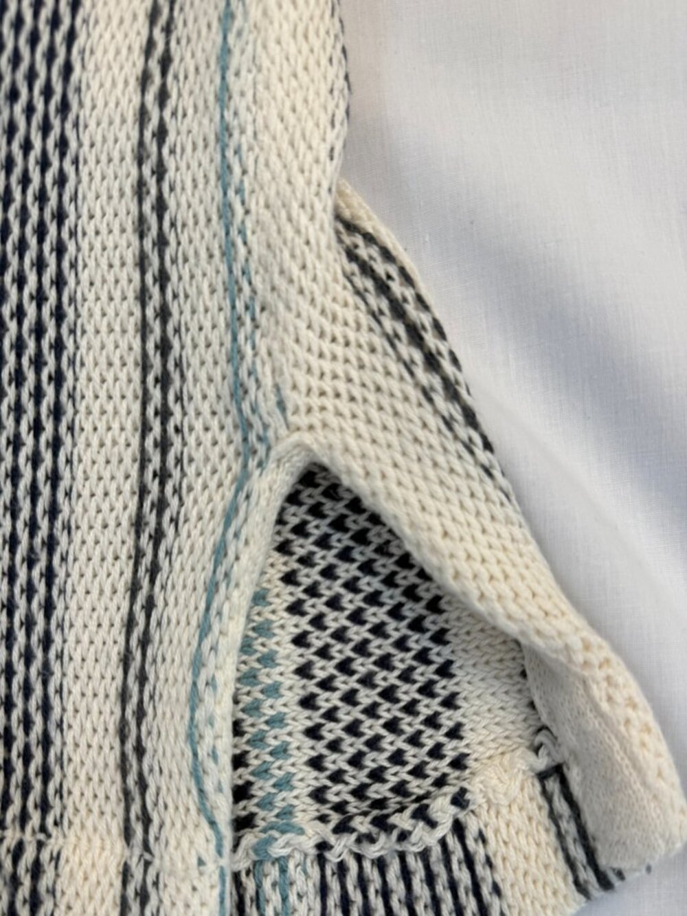 O'Neill Catamaran Relaxed Hooded Baja Sweater Stripe Pullover Size M - Picture 7 of 9